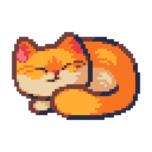 Sticker «The Pixel Cats-4»