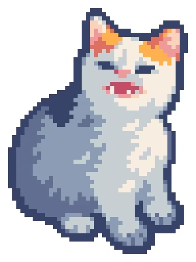 Sticker «The Pixel Cats-8»