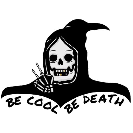 Sticker «Death-3»