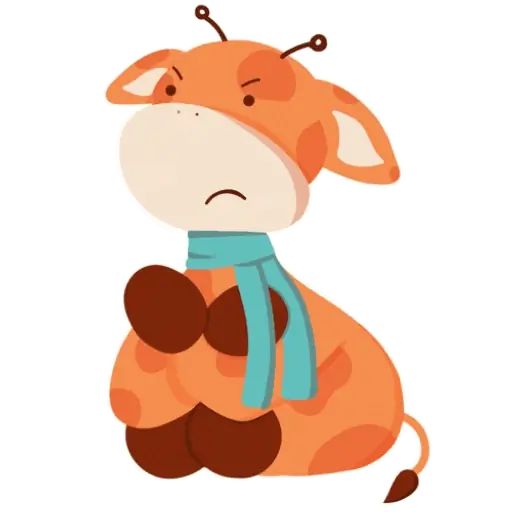 Sticker «Giraffe Jan-10»
