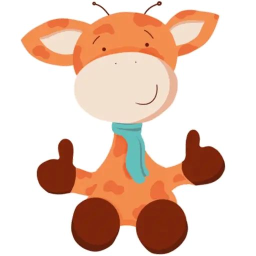 Sticker «Giraffe Jan-5»
