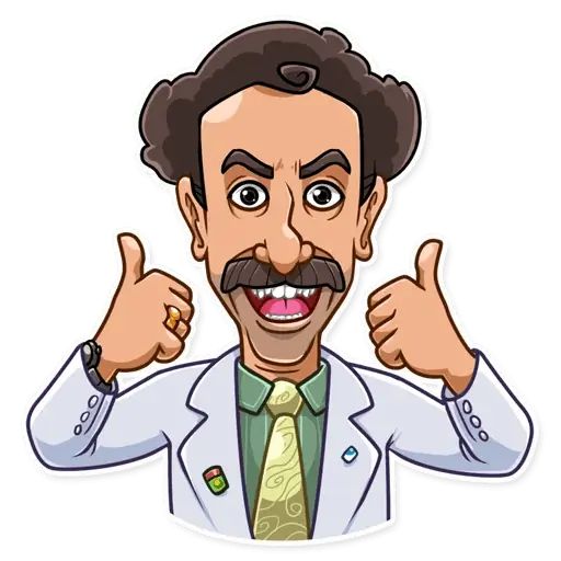 Sticker «Borat Sagdiyev-3»