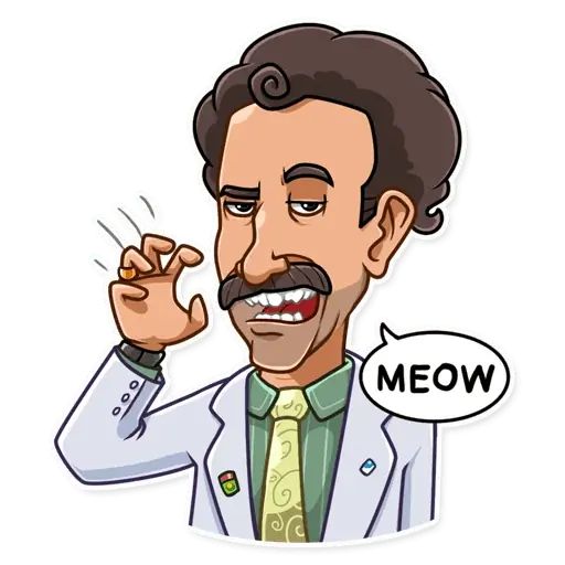 Sticker «Borat Sagdiyev-7»