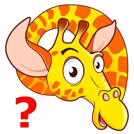Sticker «Giraffe Shtogren-1»