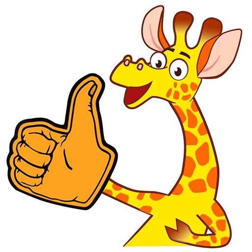 Sticker «Giraffe Shtogren-10»