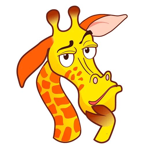 Sticker «Giraffe Shtogren-12»