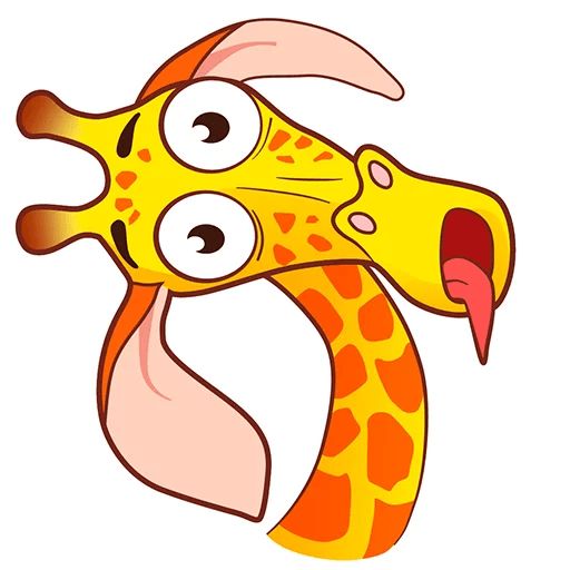 Sticker «Giraffe Shtogren-7»
