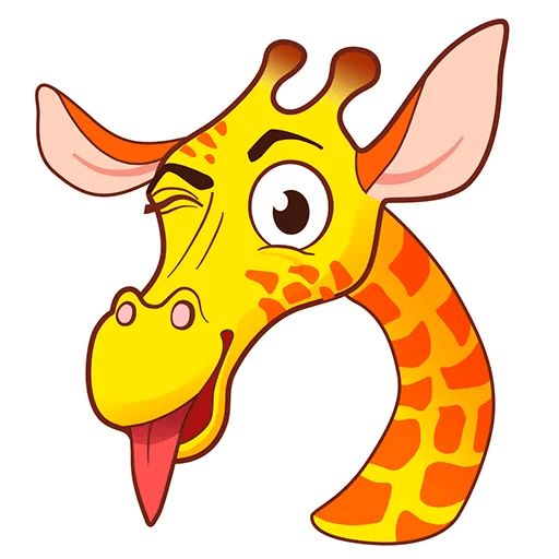 Sticker «Giraffe Shtogren-8»