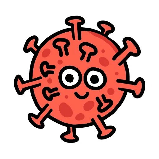 Sticker «Coronavirus-1»