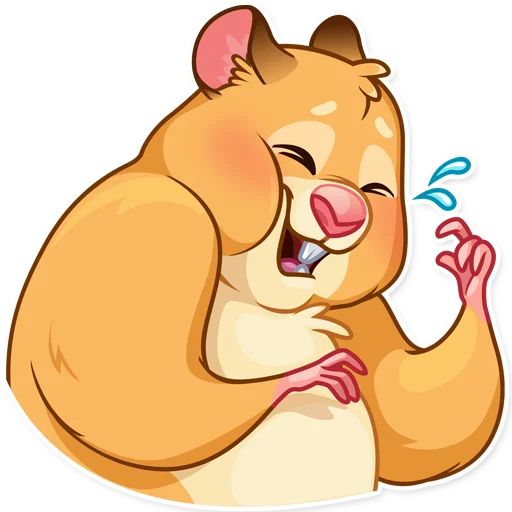 Sticker «Mr. Hamster-1»