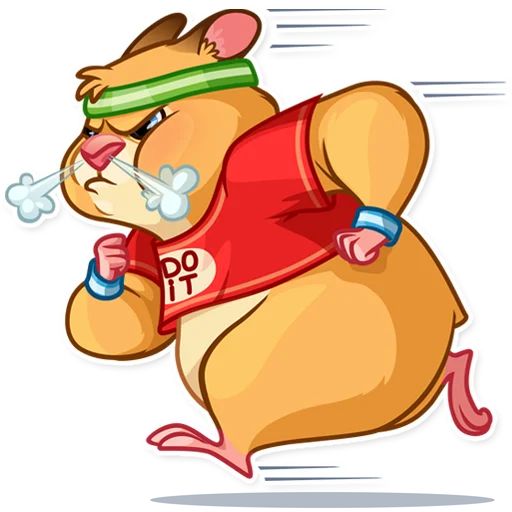 Sticker «Mr. Hamster-12»