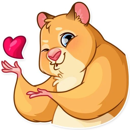 Sticker «Mr. Hamster-2»