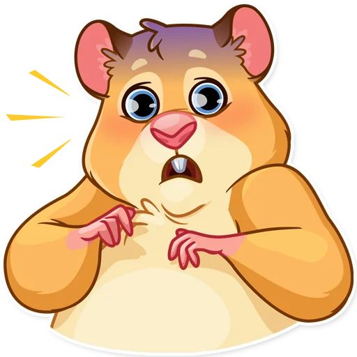 Sticker «Mr. Hamster-4»