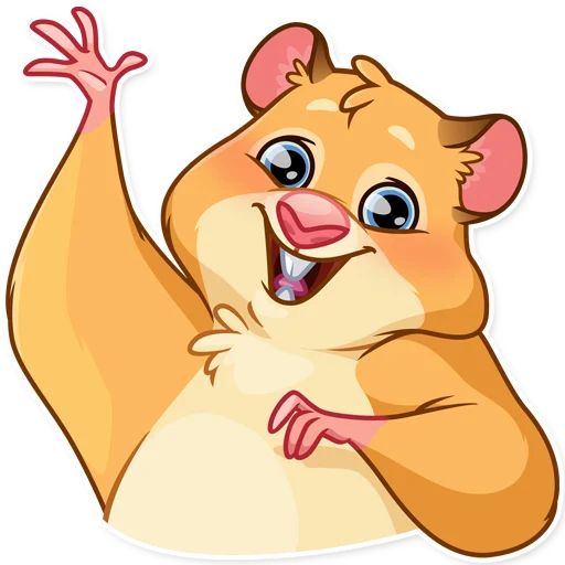 Sticker «Mr. Hamster-5»