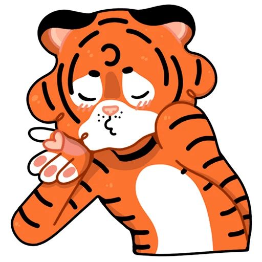 Sticker «Tigere Motions-8»