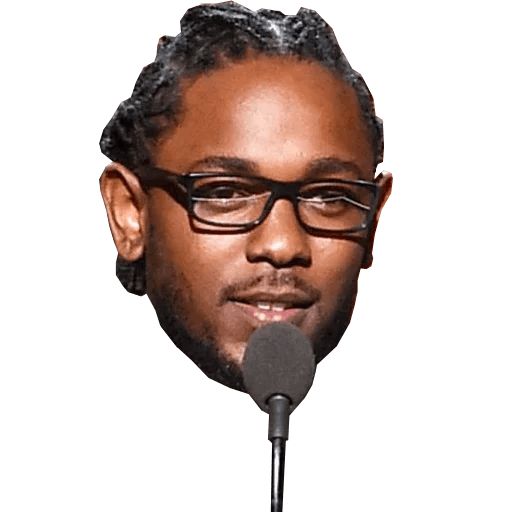 Sticker «Kendrick Lamar-1»
