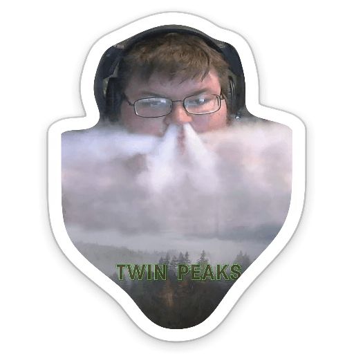 Sticker «Twin Peaks-9»