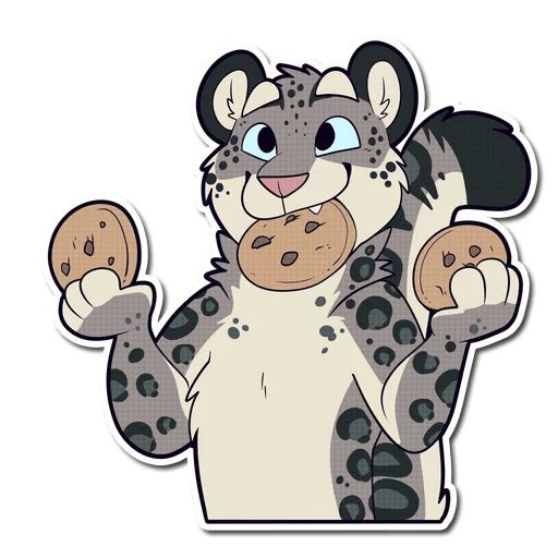 Sticker «Snow Leopard-1»