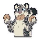 Pack de stickers «Snow Leopard»