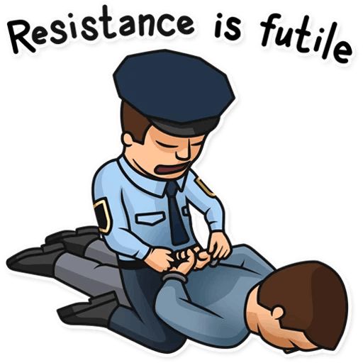 Sticker «Meme Police-11»