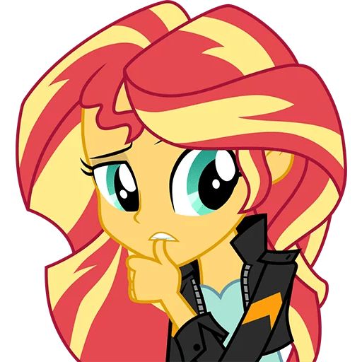 Sticker «Sunset Shimmer-1»