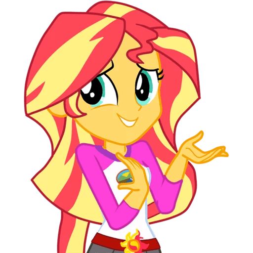 Sticker «Sunset Shimmer-10»