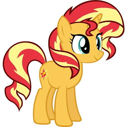 Sticker «Sunset Shimmer-3»