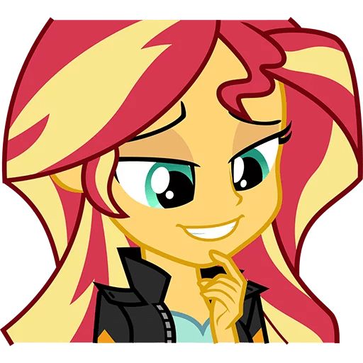 Sticker «Sunset Shimmer-4»