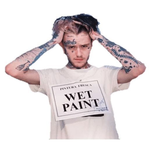 Sticker «lil Peep-6»