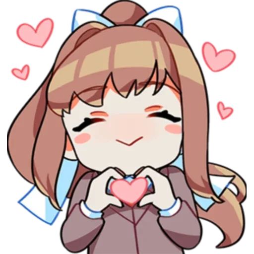 Sticker «Doki Doki Literature Club!-10»