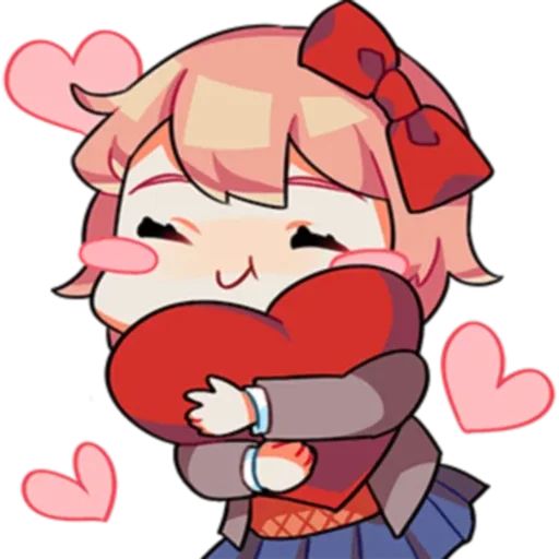 Sticker «Doki Doki Literature Club!-11»