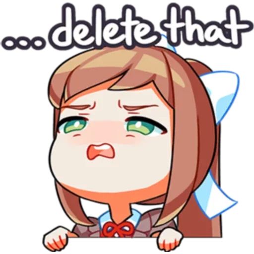 Sticker «Doki Doki Literature Club!-4»