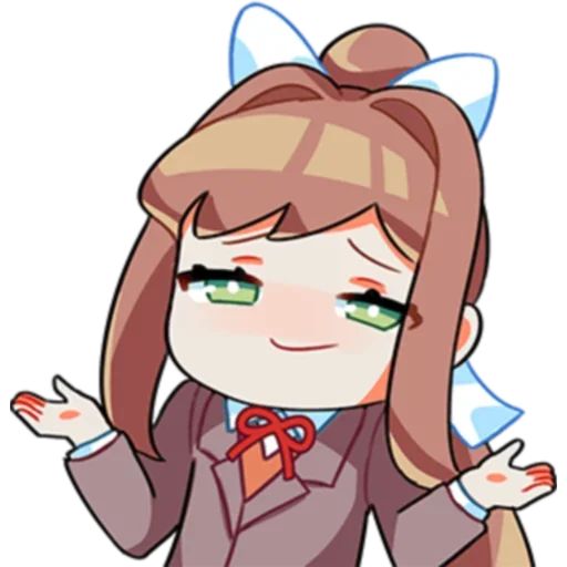 Sticker «Doki Doki Literature Club!-6»