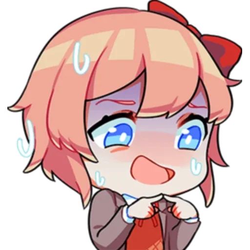 Sticker «Doki Doki Literature Club!-9»