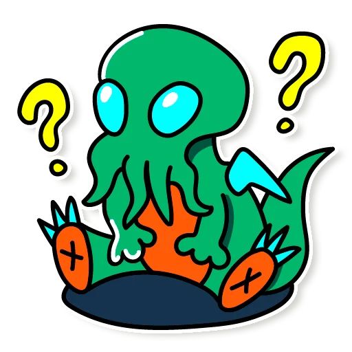 Sticker «Baby Cthulhu-1»