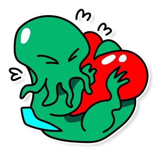 Sticker «Baby Cthulhu-2»