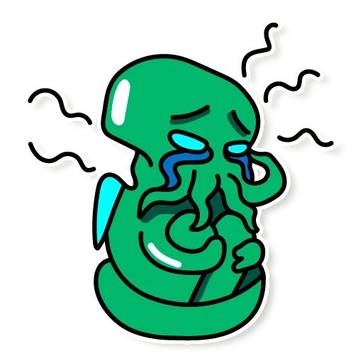 Sticker «Baby Cthulhu-3»