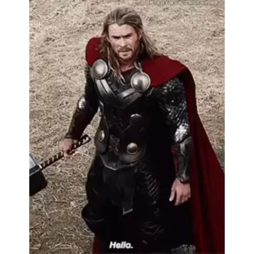 Sticker «Thor: love and thunder-12»