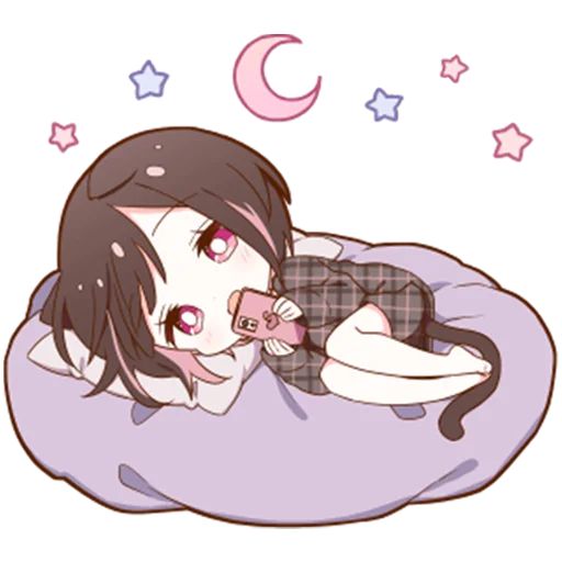 Sticker «Cat Girl-4»