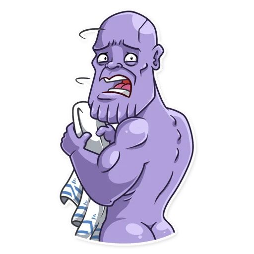 Sticker «Thanos-4»