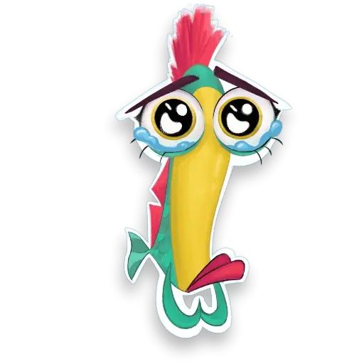 Sticker «Fish Madam-3»