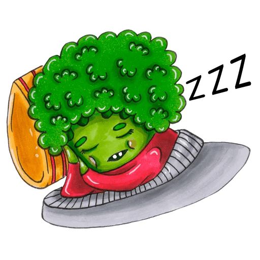 Sticker «Little Broccoli-5»