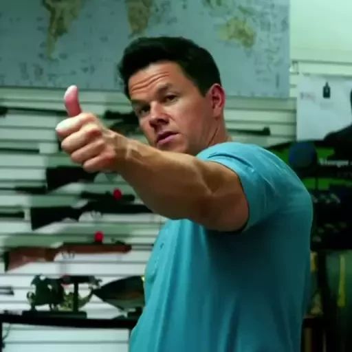 Sticker «Pain & Gain-6»