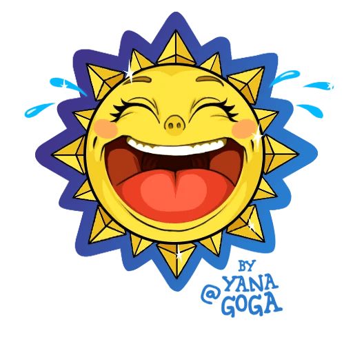 Sticker «Sun-4»