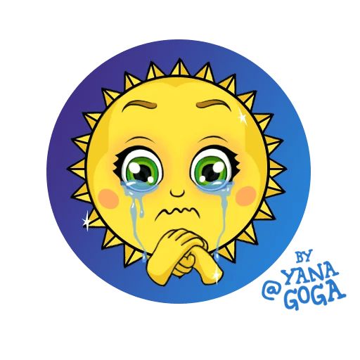 Sticker «Sun-7»