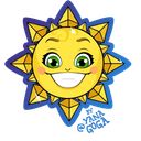 Pack de stickers «Sun»