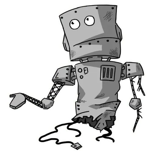 Sticker «Weird Robots-1»