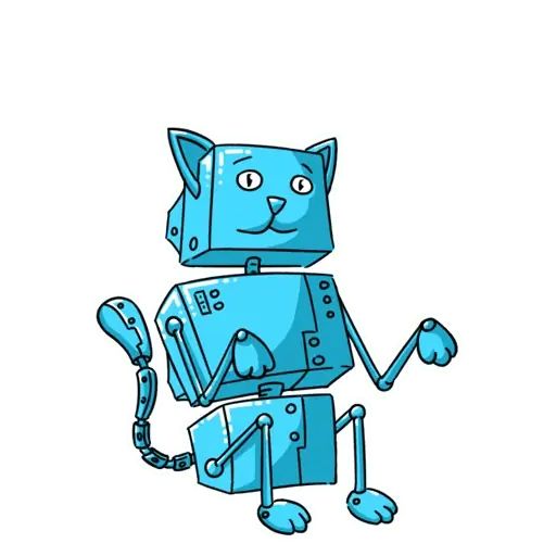 Sticker «Weird Robots-10»