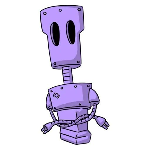Sticker «Weird Robots-12»