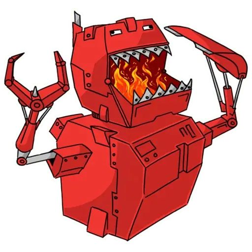 Sticker «Weird Robots-2»